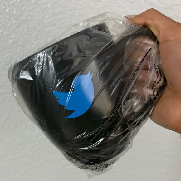 Twitter Other - Twitter Bird Black Coffee Drinking Mug NWT